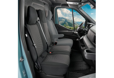 Potah na dvojité sedadlo pro spolujezdce s rozděleným sedákem a opěradlem TAILOR MADE