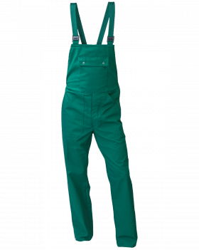 Pracovní kalhoty s laclem (Zelená)