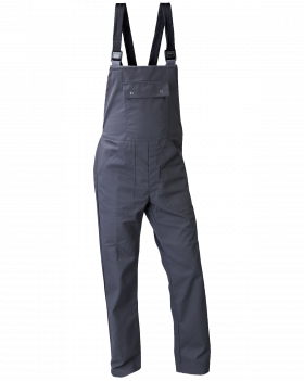 Pracovní kalhoty s laclem (Šedá)