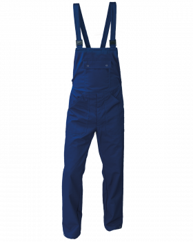 Pracovní kalhoty s laclem (Tmavomodrá)