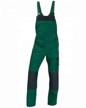 Kalhoty s laclem WORK (Černá,Zelená)