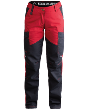 Dámské kalhoty 5504/V-WORK (Černá, Bordó)