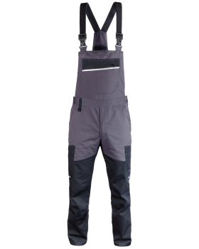 KALHOTY S LACLEM 6507/V-WORK (Černá,Šedá)