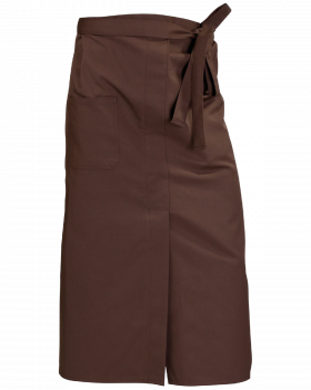 Zástěra „75" s kapsou (Hnědá)