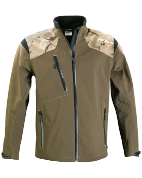 Bunda Softshell Green Camo