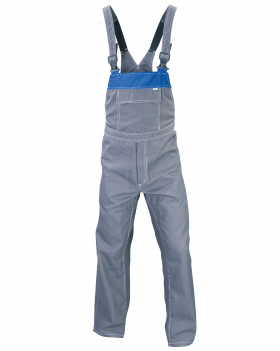 Kalhoty s laclem PROFI (Šedá/Modrá)