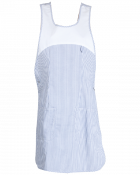 Dámská zástěra přes hlavu