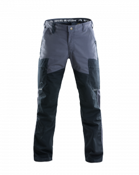 PRACOVNÍ KALHOTY 5507/V-WORK (Černá,Šedá)